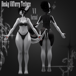 Husky VRFurry Texture