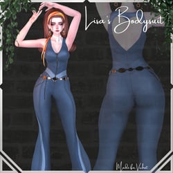 Lisa's Denim Bodysuit