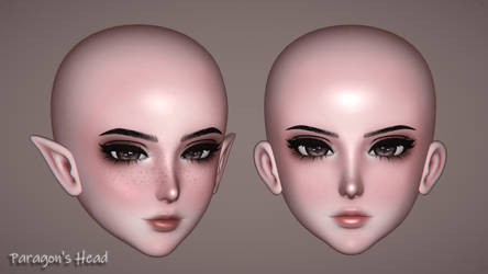 Paragon's Female Head