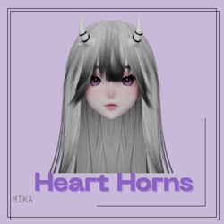 [Free] Heart Horns