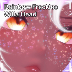 Rainbow Freckles Willa Head