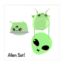 ୨୧ ꒰ Alien Set! ꒱ ୨୧