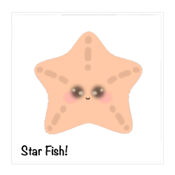 ୨୧ ꒰ Star Fish Plush! ꒱ ୨୧
