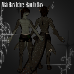 Whale Shark Texture - Shawn The Shark