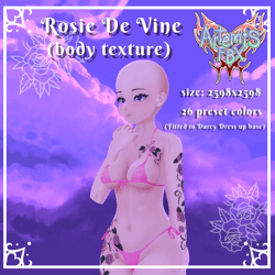 🥀 𝓡𝓸𝓼𝓲𝓮 𝓓𝓮 𝓥𝓲𝓷𝓮 🥀 [body textures]