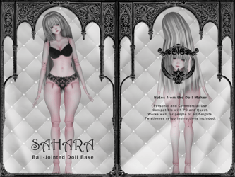 Sahara Ball-Jointed Doll Base