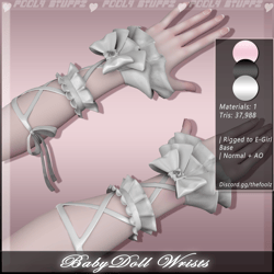 BabyDoll Wrists ♡ [Commercial Use]