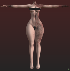 Bloody Body Tex (VRBASE EGIRL)