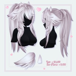 Audrey Hair & Ears [ Commercial Rights ]