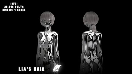 lia's hair