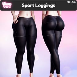 Sport Leggings [VRChat Asset] [Server Freebies]