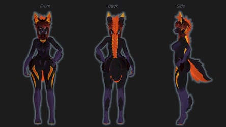 Vale Maned Wolf Textures (18+)