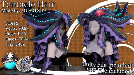 Tentacle Hair