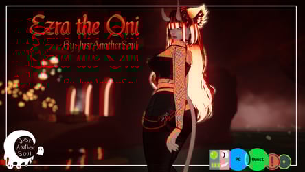 Ezra the Oni (Genderfluid, Female/Femboy) (FaceTracking) (SPS)