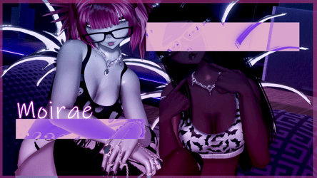 (Server $1 Gothic VRCFT Budget Avi) Moirae (Pc+Quest)