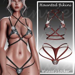 Haunted Bikini ♡ VRChat Asset