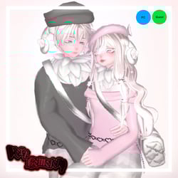 ♡ Isabella & Isaiah || Server Free Lambs || SFW || (PC + Quest) || Matching VRChat Avatars ♡