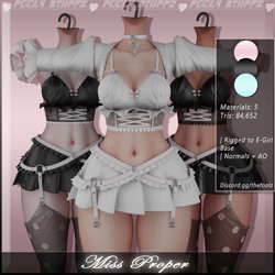 Miss Proper ♡ [Commercial Use]