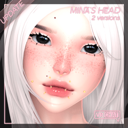 Mina's Head for VRChat [UE VRCFT]