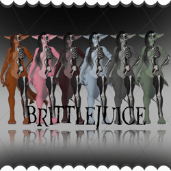 Heidi Skellington | Calypso the Shark | Re-Texture ONLY