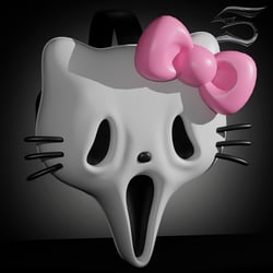 Cat mask Halloween special (personal and commercial)