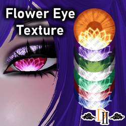 Flower Eye Textures (Morgana Head and Amelia Head)