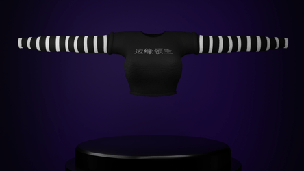 Layered Edge Lord Top