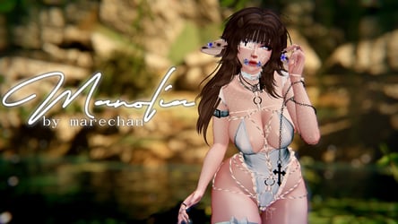 Magnolia || VRCFT / VRCFaceTracking / Opti / PC ||