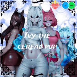 Ivy the cereal pup