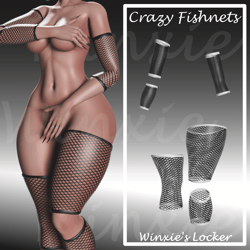 Crazy Fishnets ♡ VRChat Asset