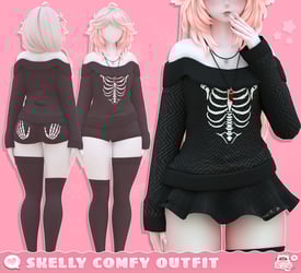 Skelly Comfy Outfit・Commercial License