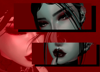 Scarlet Shadow Textures {Amelia Resculpt, Doll Head V2, Umeko Head}
