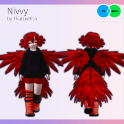 Nivvy - The Wandering Owl Spirit | VRChat Avatar