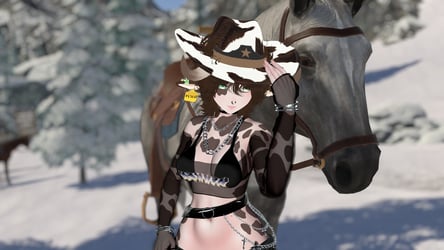 Beebee the cow genderfluid PC & QUEST SFW FT