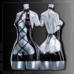 Lace up Suit [TORIBASE] - Commercial Use.