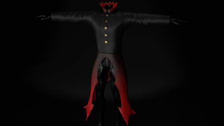 Flaming Trench Coat