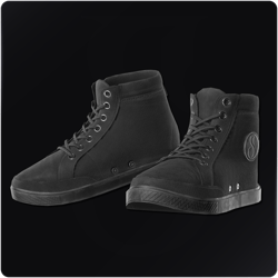 Black Streetwear Sneakers