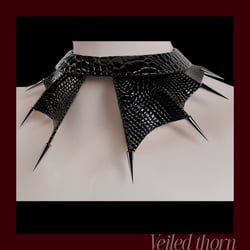 Gothic Vintage reptile collar/choker