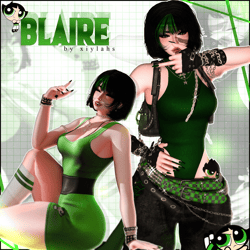 Blair | VRChat Avatar | Quest | Face Tracking