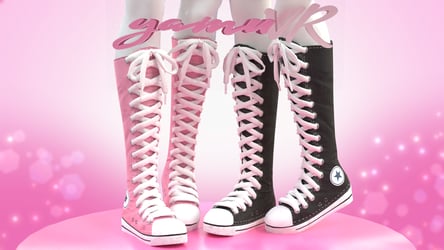 Knee High Skater Shoes