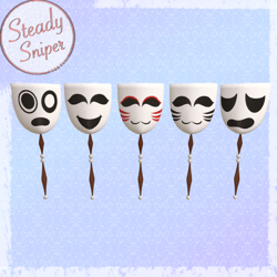 Free - Hand Held Mask