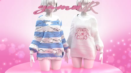 Over Sized Distressed Sweater