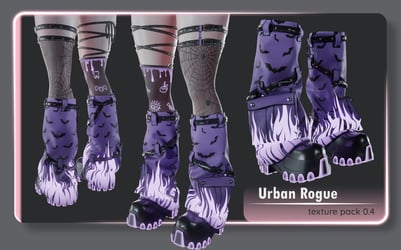URBAN ROGUE shoes set TEXTURE PACK 0.4