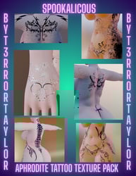 ---- Spookalicious Aphrodite Tattoo Pack ----