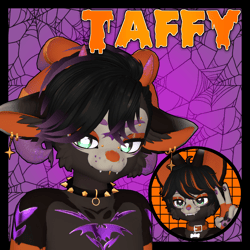 !TAFFY! Halloween texture for Onyx V2 and Biscotti [VRCHAT]
