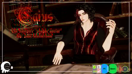 Caius the vampire "plague doctor" (PcQuest) (Face tracking) (SPS)