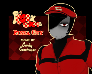 Stylized Pizza Guy - VRChat Avatar