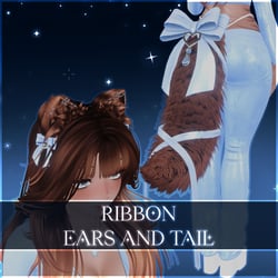 ˗ˏˋ ꒰ " Ribbon Ears and Tail " ꒱ ˎˊ˗