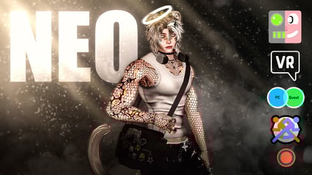 Project Neo | VRChat 3.0 | GoGoloco | Facetracking | Quest | Physbones ]