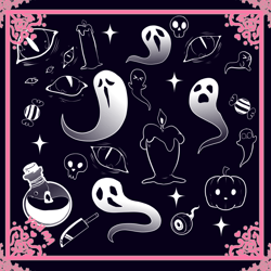 Spooky Doodle Alphas!